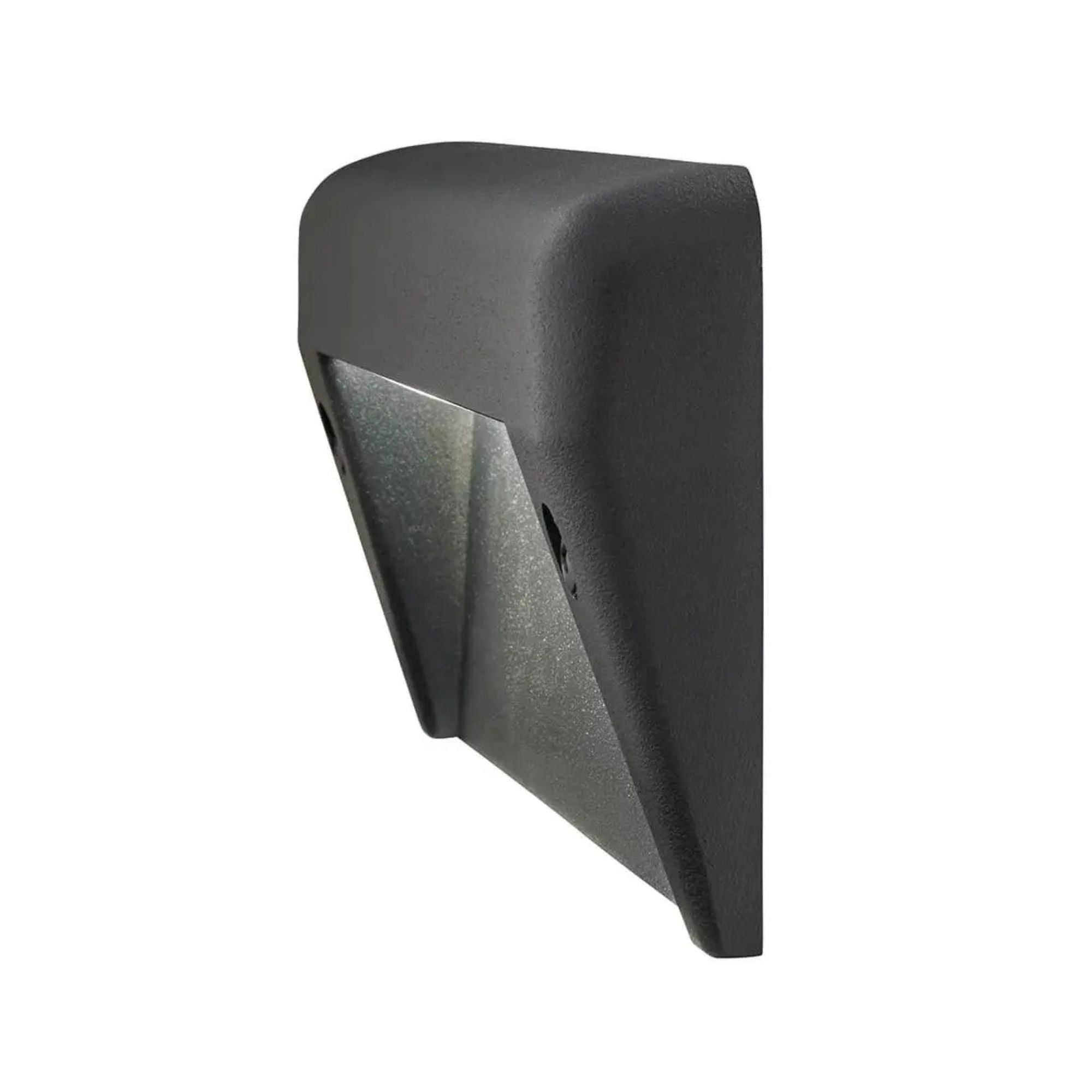 12V 6" LED Surface Mount Step Light 2700K Textured Black