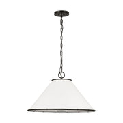 Aldric 22" Medium Pendant, Aged Iron Finish - Bees Lighting