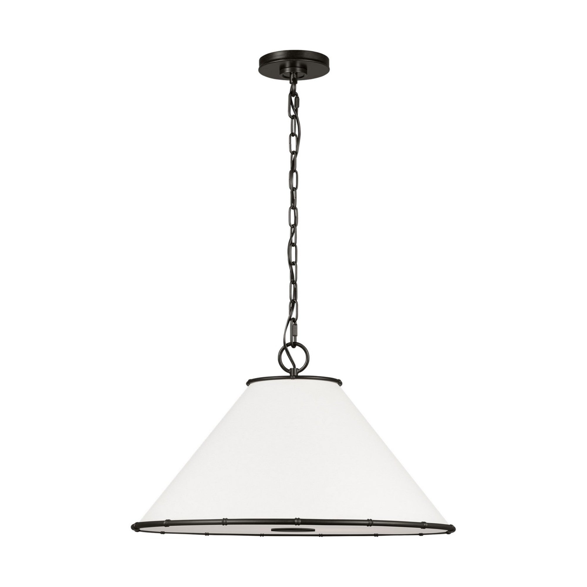 Aldric 22" Medium Pendant, Aged Iron Finish - Bees Lighting