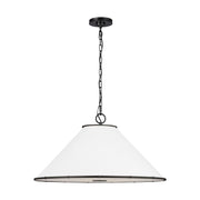 Aldric 28" Large Pendant, Aged Iron Finish - Bees Lighting