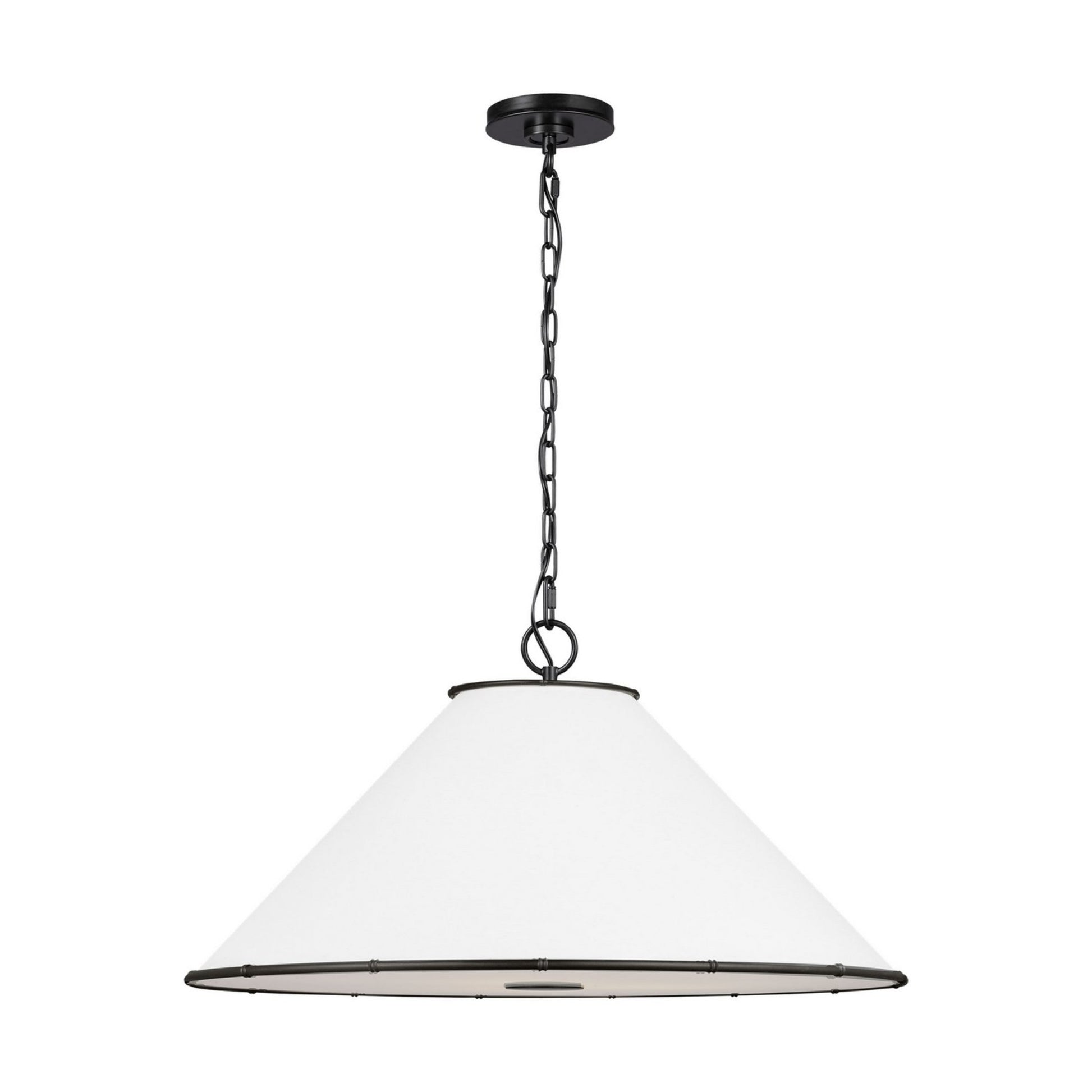 Aldric 28" Large Pendant, Aged Iron Finish - Bees Lighting