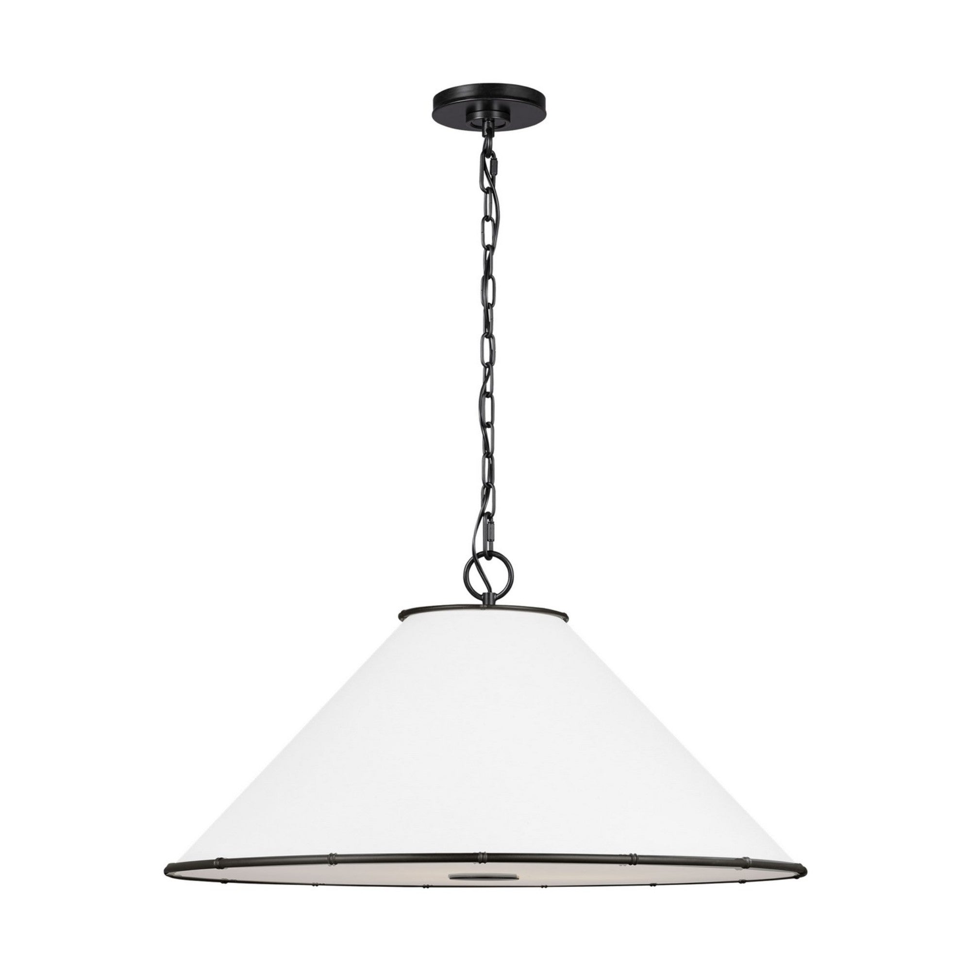 Aldric 28" Large Pendant, Aged Iron Finish - Bees Lighting