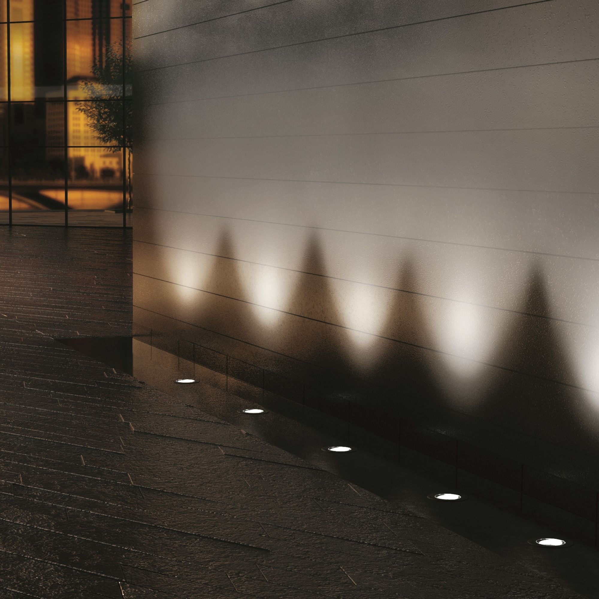 Kichler Lighting - LED Landscape In-Ground 1625 Lumens Brass 3000K | Bees Lighting