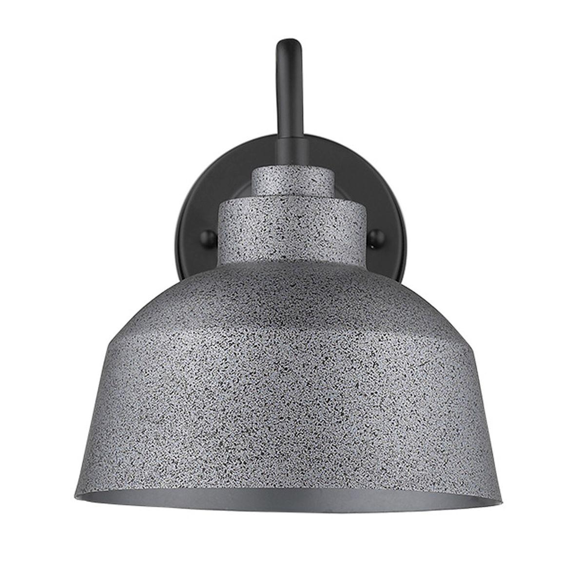 Barnes 14 In. Outdoor Wall Sconce Gray Finish