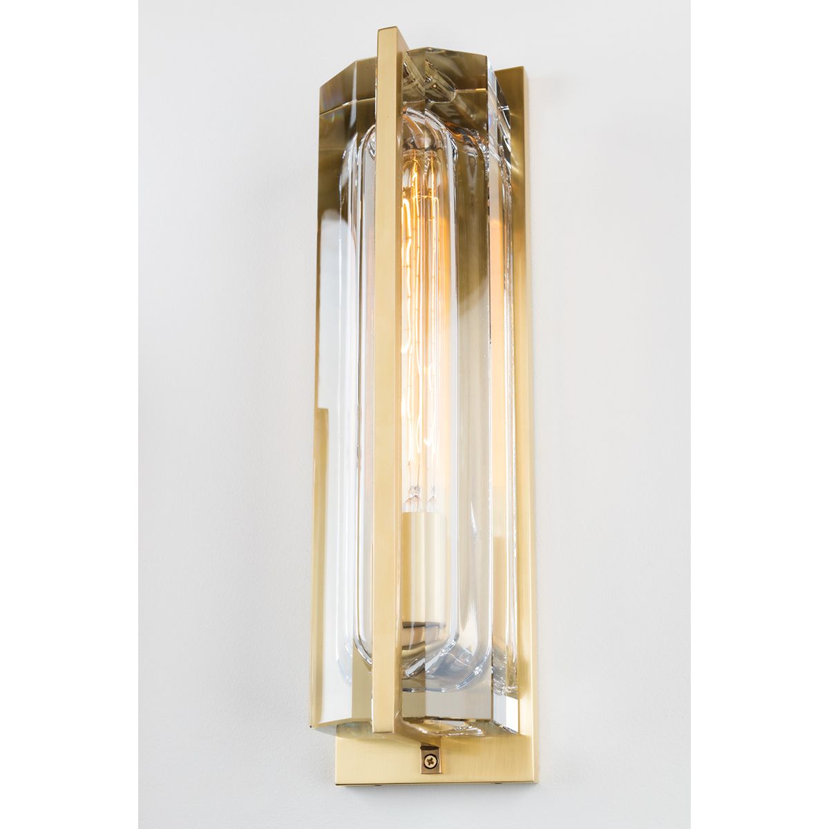 Hawkins 17 in. LED Wall Light Brass finish - Bees Lighting