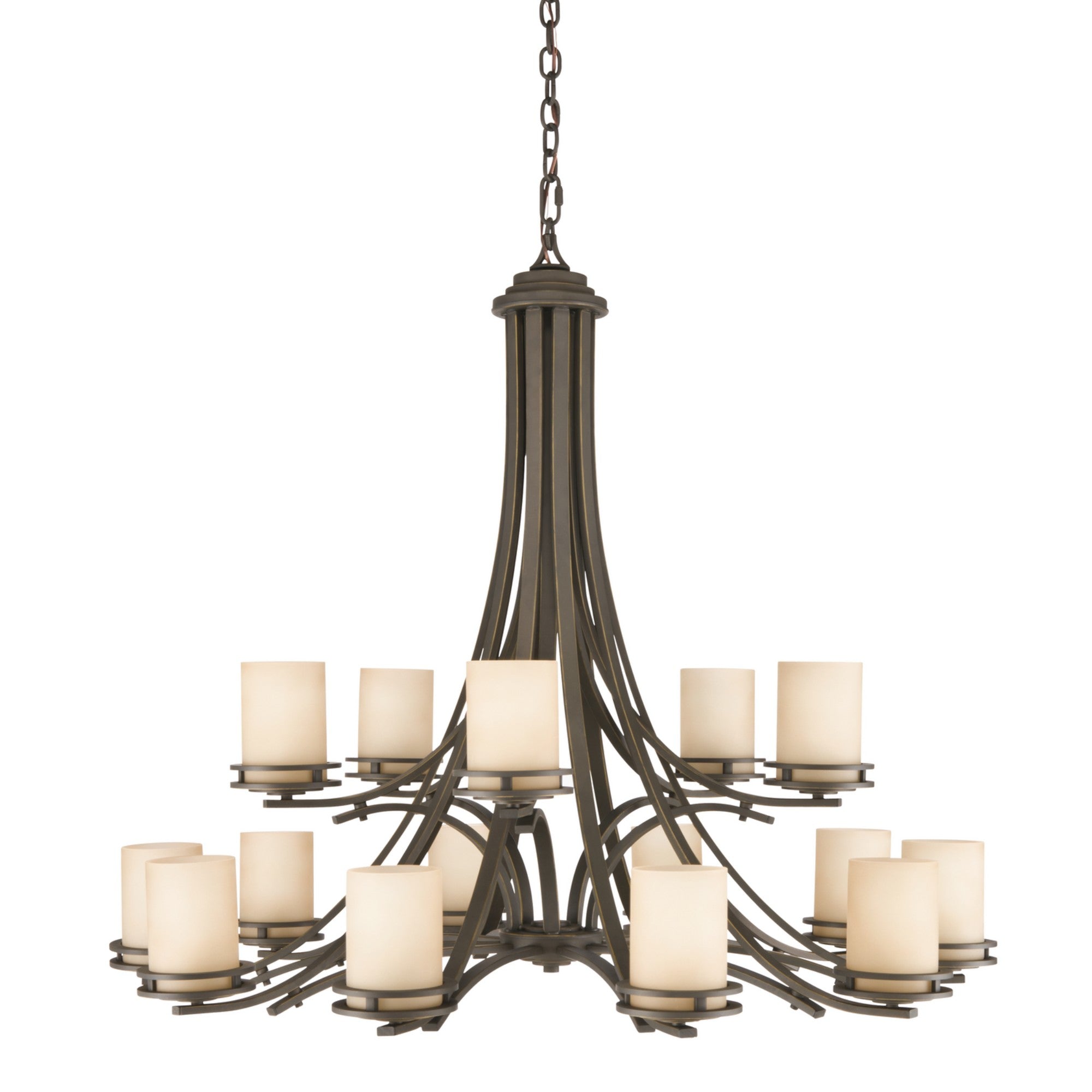 Hendrik 2-Tier Chandelier - Bees Lighting