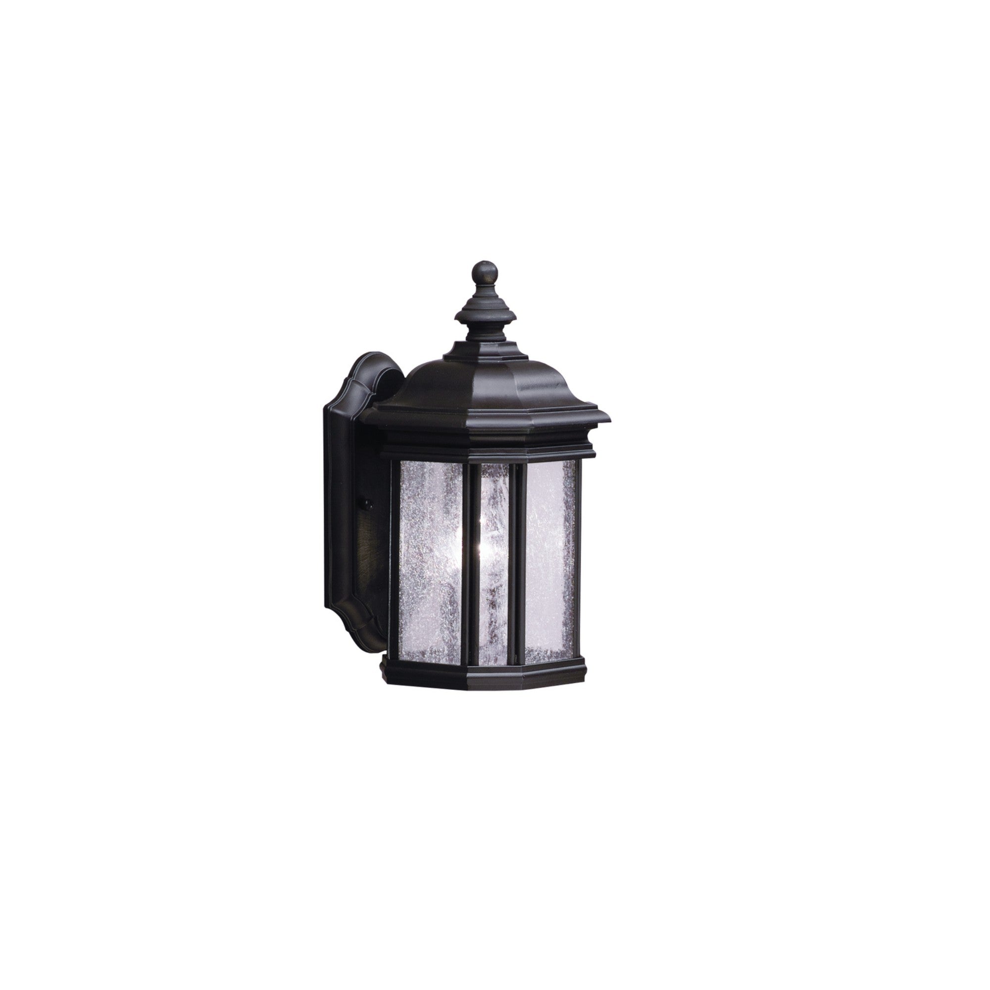 Kirkwood 13" Outdoor Wall Light, Black Finish - Bees Lighting