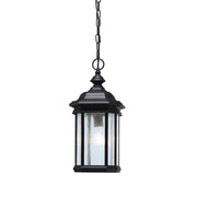 Kirkwood 18" Outdoor Pendant, Black Finish - Bees Lighting