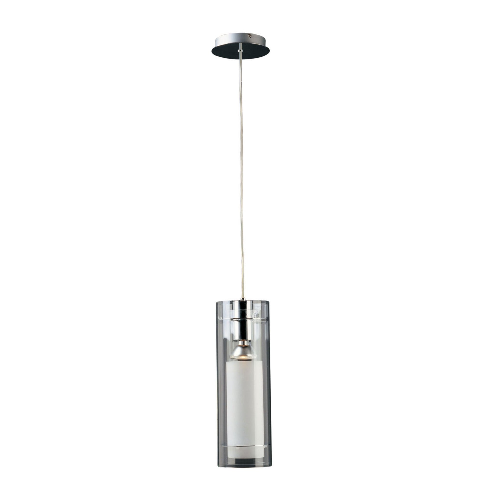 Frost 6" Mini Pendant, Polished Chrome Finish - Bees Lighting