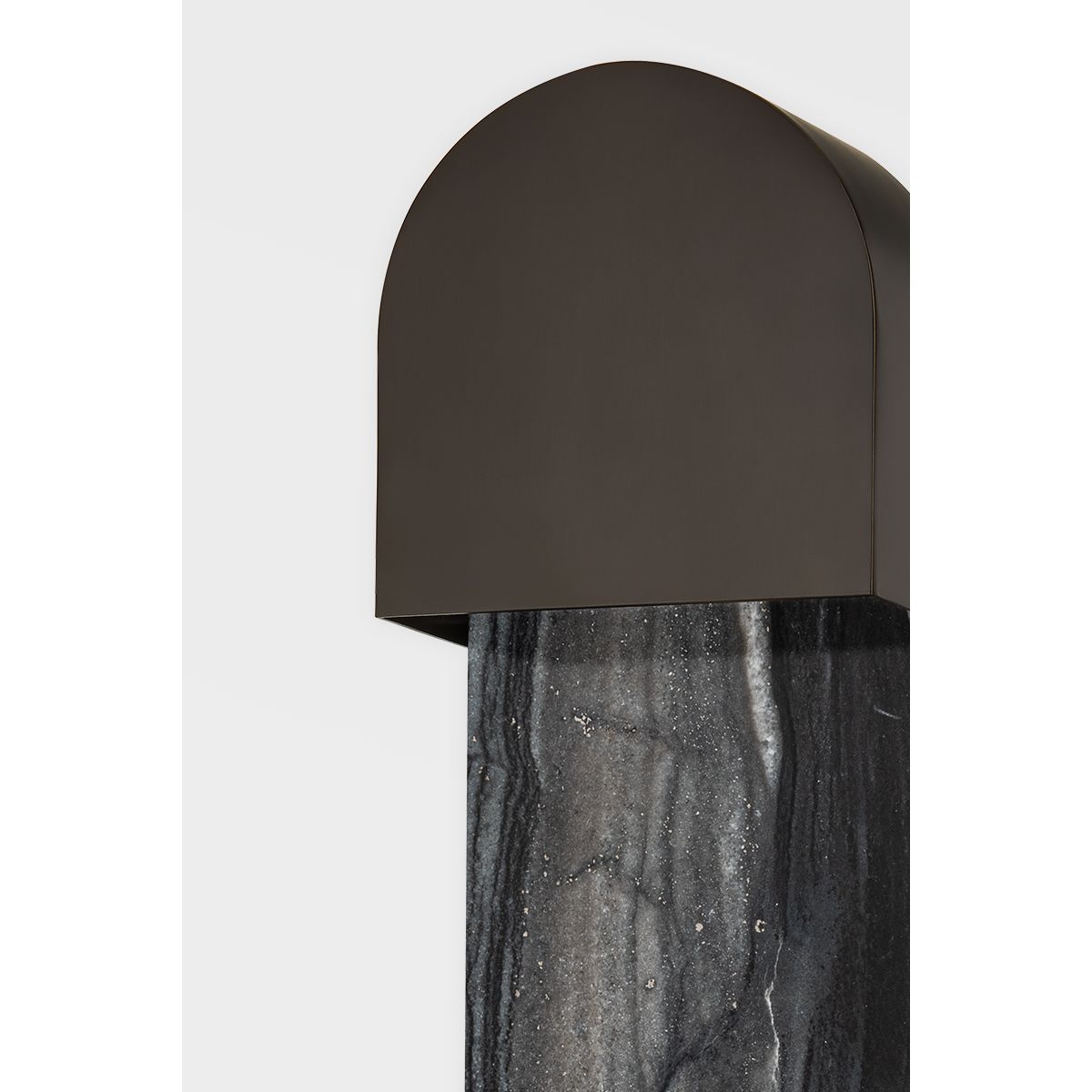 Hobart 16 in. Wall Light Black finish - Bees Lighting