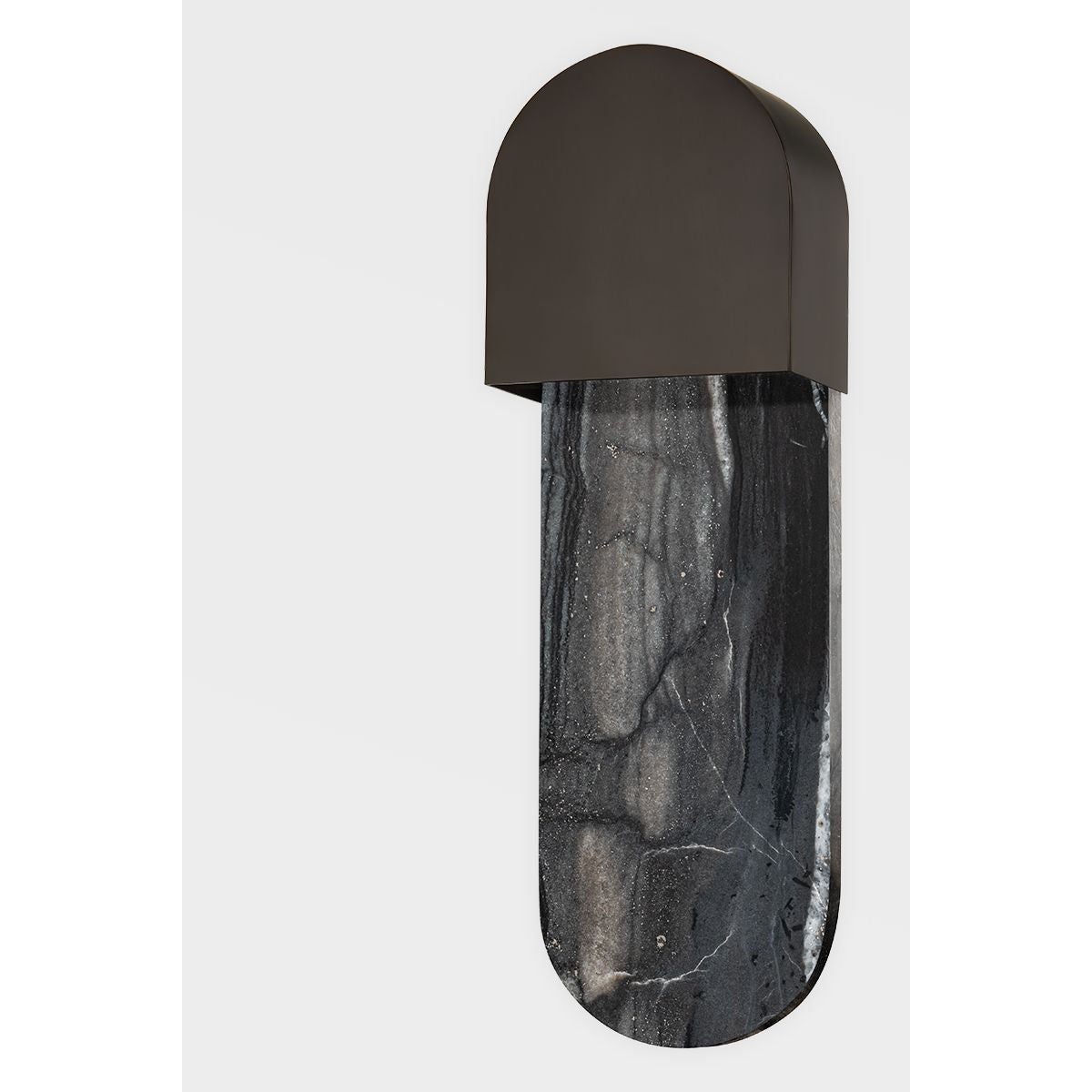 Hobart 16 in. Wall Light Black finish - Bees Lighting