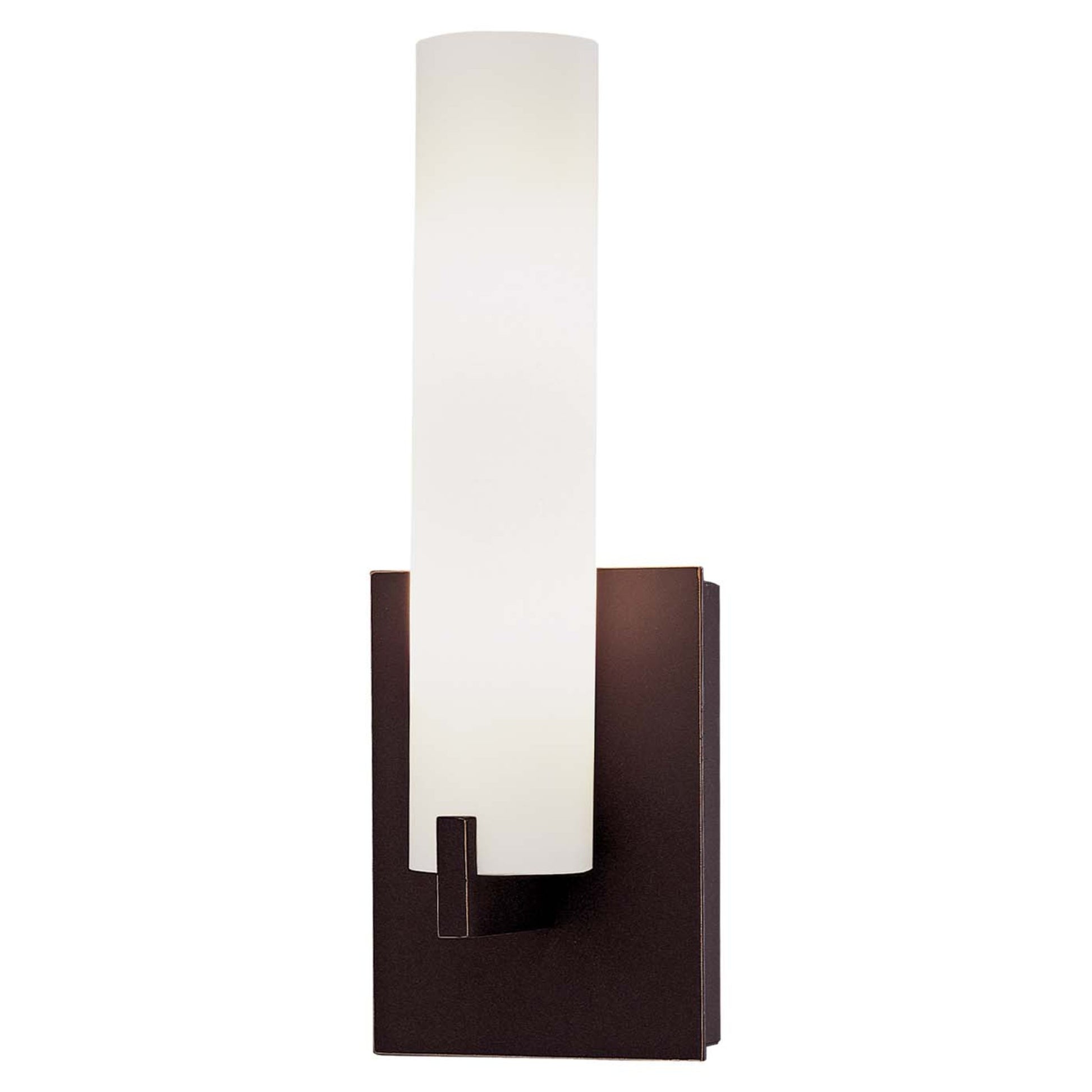 Tube 13" 2-Light Wall Sconce, Dark Restoration Bronze Finish - Bees Lighting