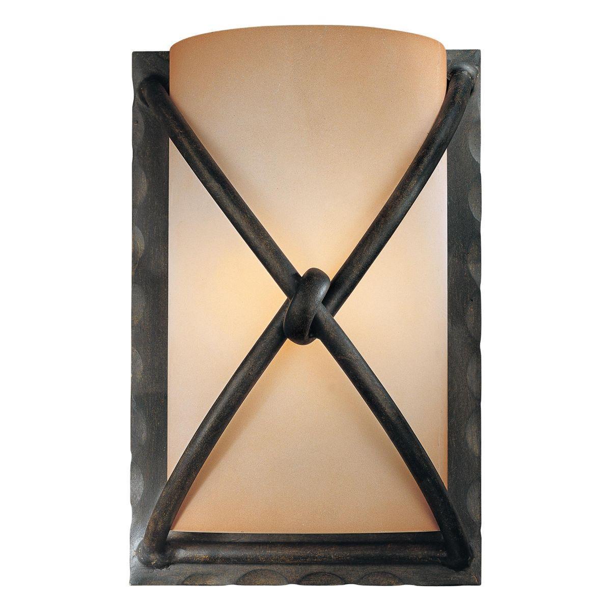 Aspen II 9 in. Wall Light Bronze finish - Bees Lighting