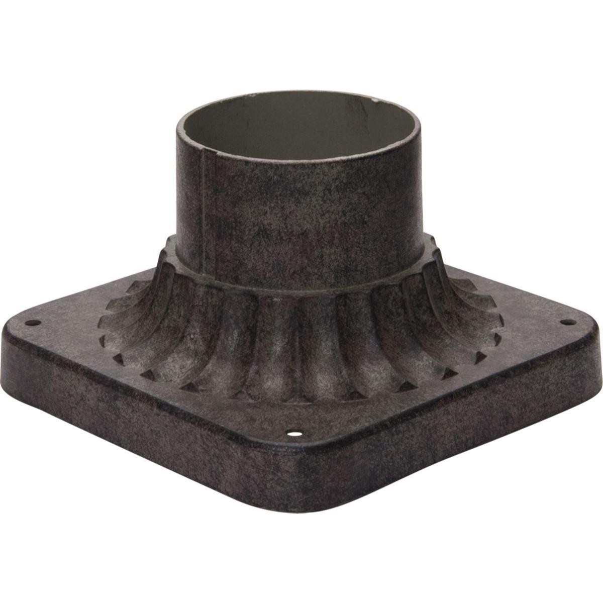 Outdoor Essentials 3.5 in. Aluminum Pier Mount Base Earth Tone Finish - Bees Lighting