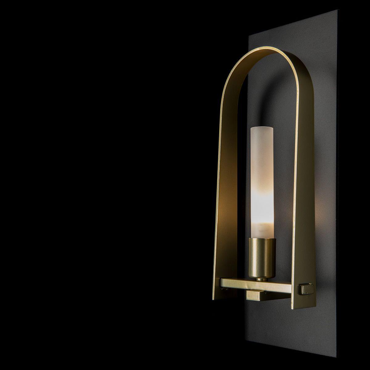 Triomphe 15 In. Flush Mount Sconce Bronze Finish
