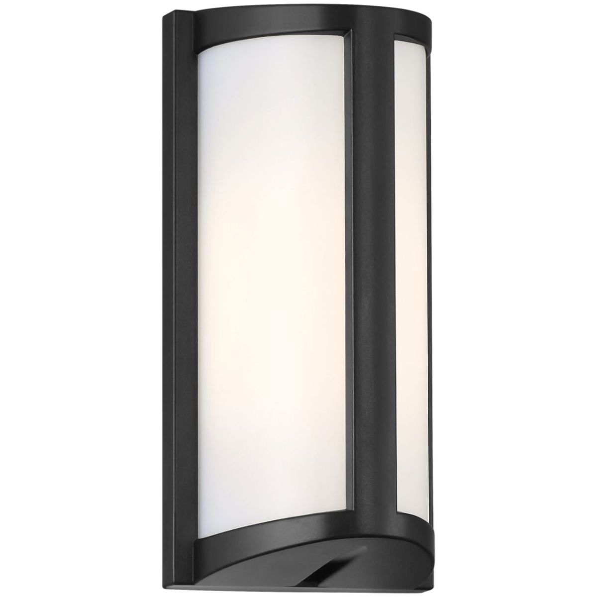 Margate 10 In. LED Outdoor Wall Sconce Black Finish - Bees Lighting