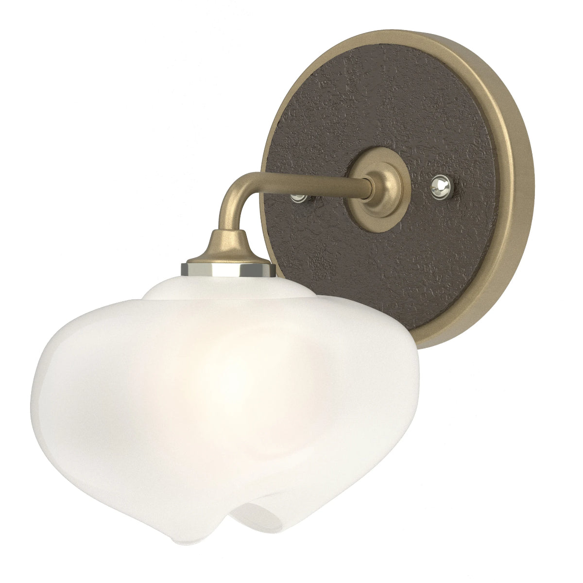 Ume 9 in. Armed Sconce Frosted Glass