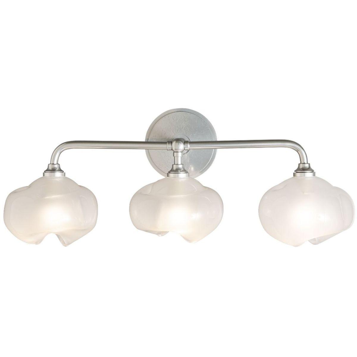 Ume 22 in. 3 Lights Vanity Light Clear Glass