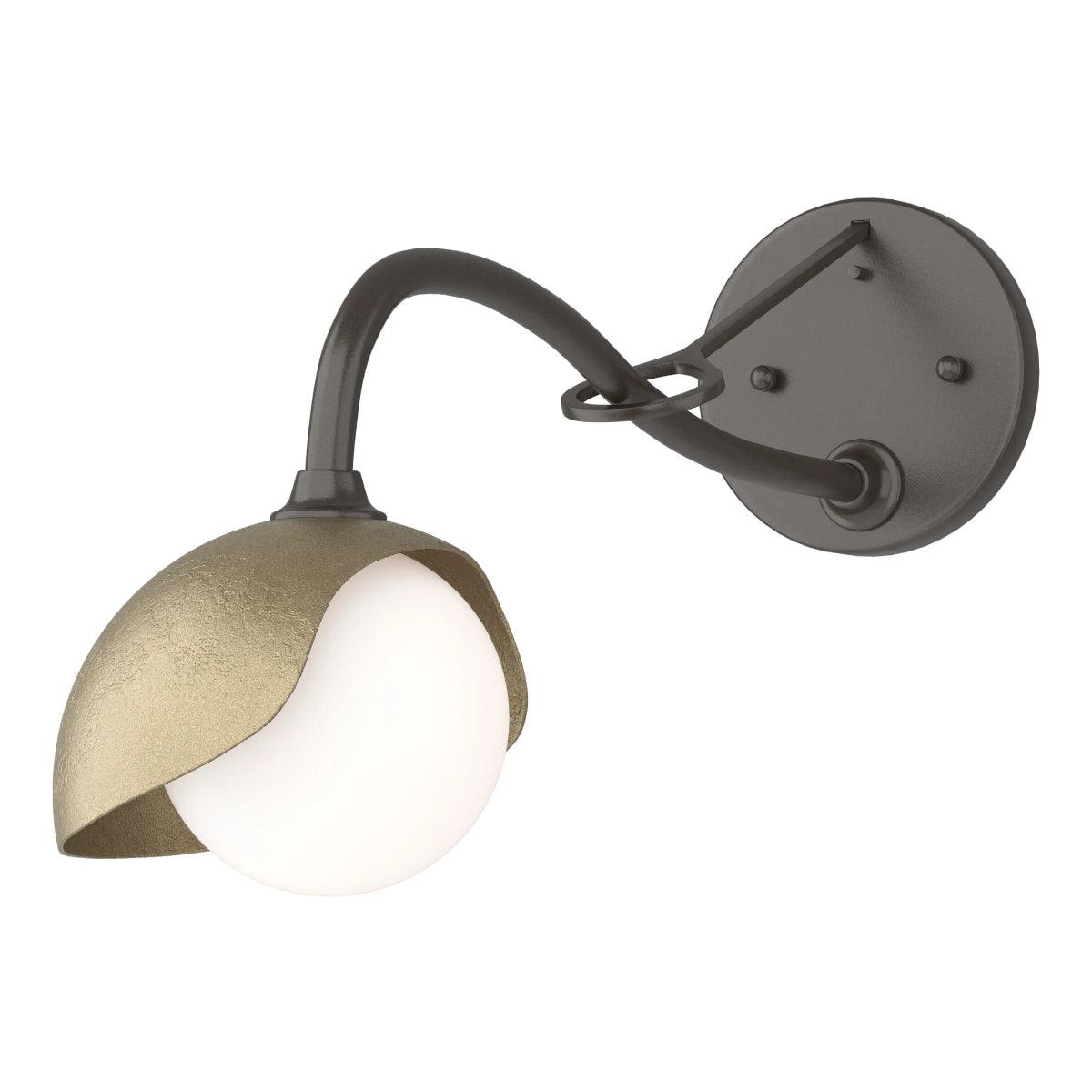 Brooklyn 10 in. Armed Sconce Oil Rubbed Bronze finish Single Shade