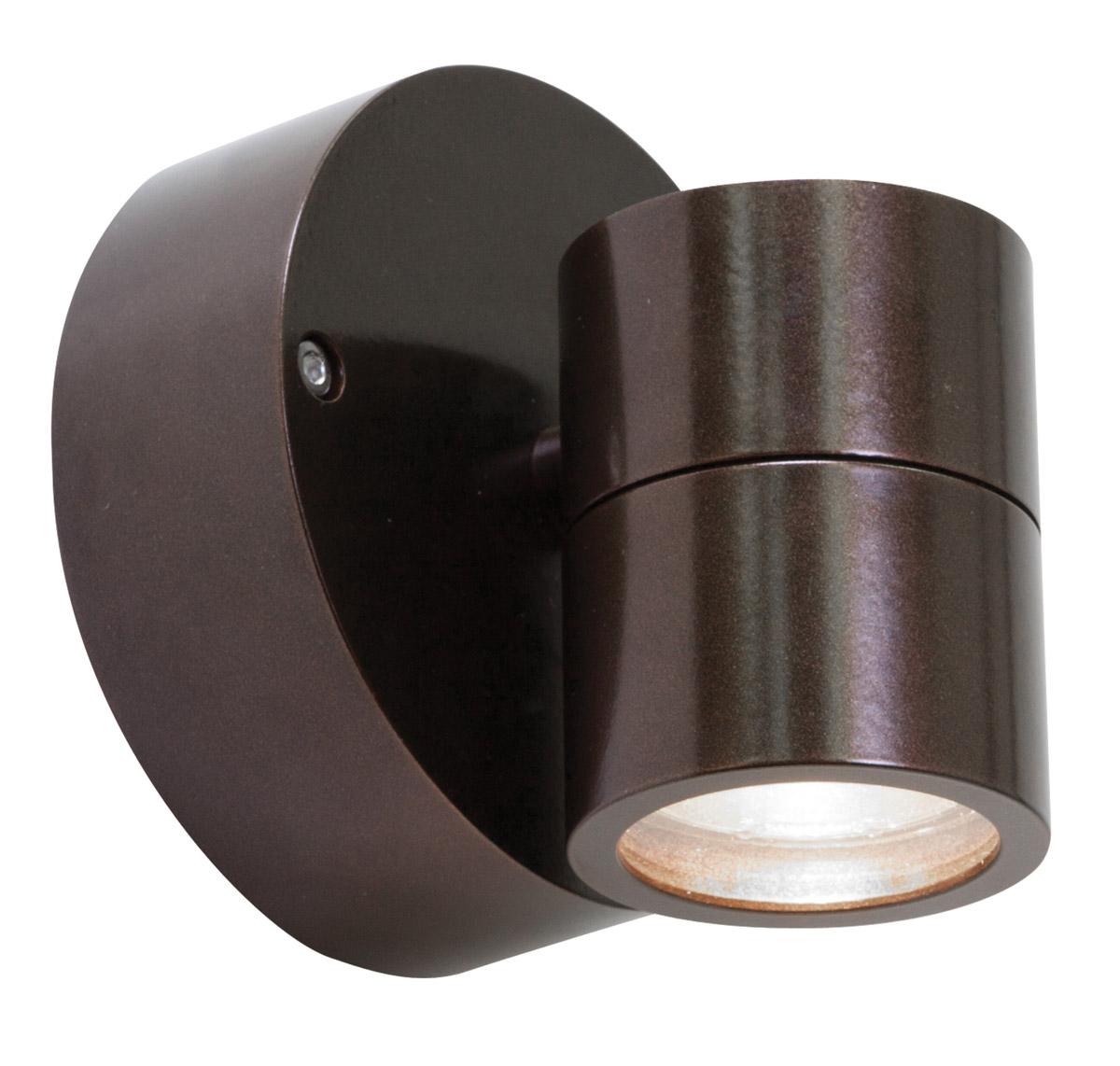 KO 5" 1 Light LED Outdoor Cylinder Wall Light - Bees Lighting