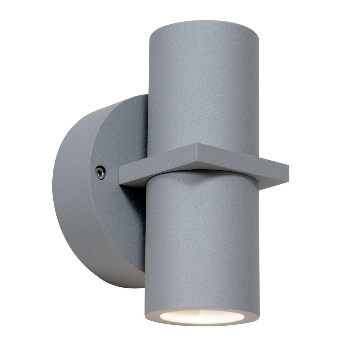 KO 7 In 2 Light LED Outdoor Cylinder Up/Down Wall Light