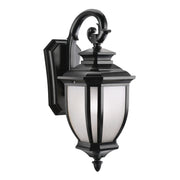 Salisbury 20" Outdoor Wall Light, Black Finish - Bees Lighting