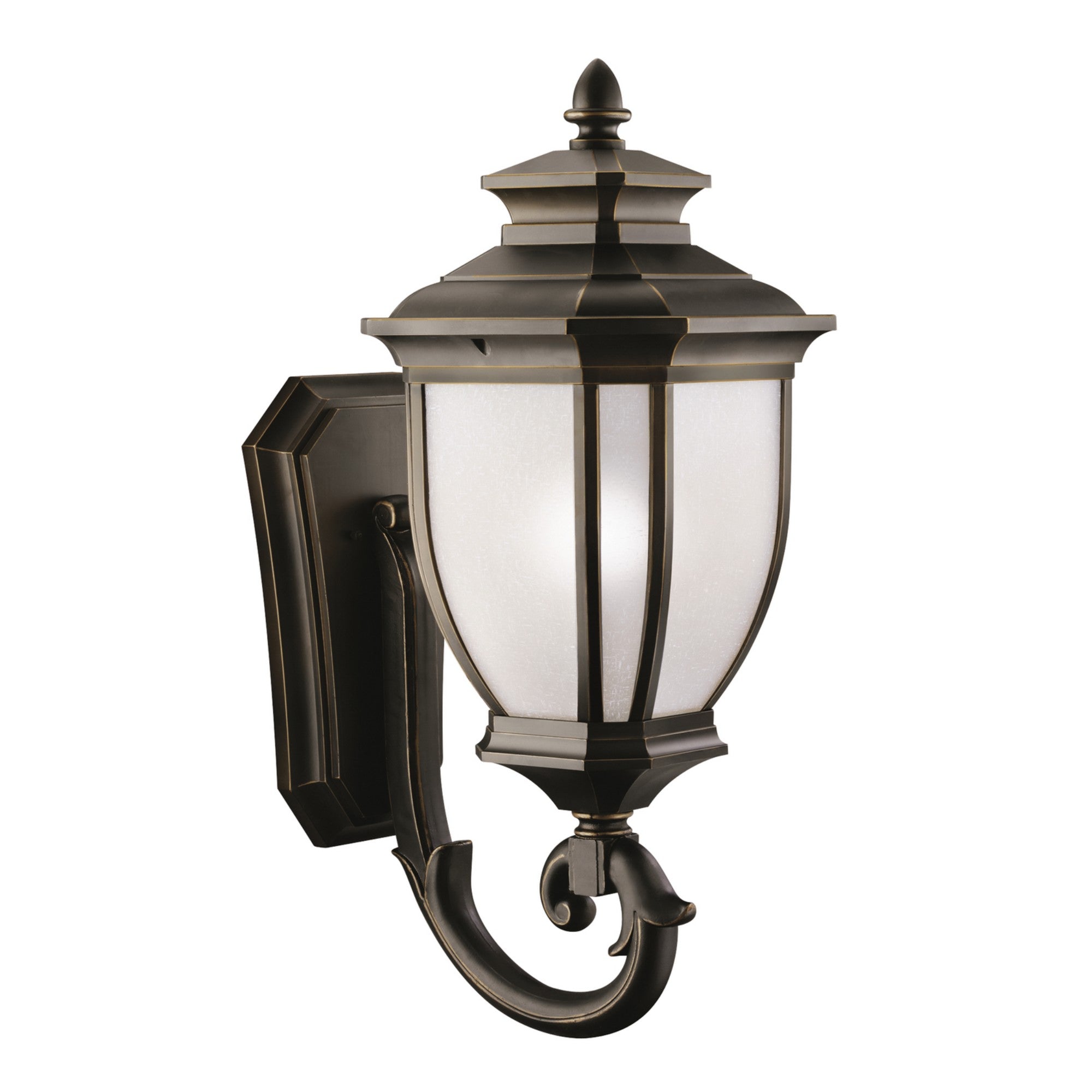 Salisbury 29" Outdoor Wall Light, Rubbed Bronze Finish - Bees Lighting
