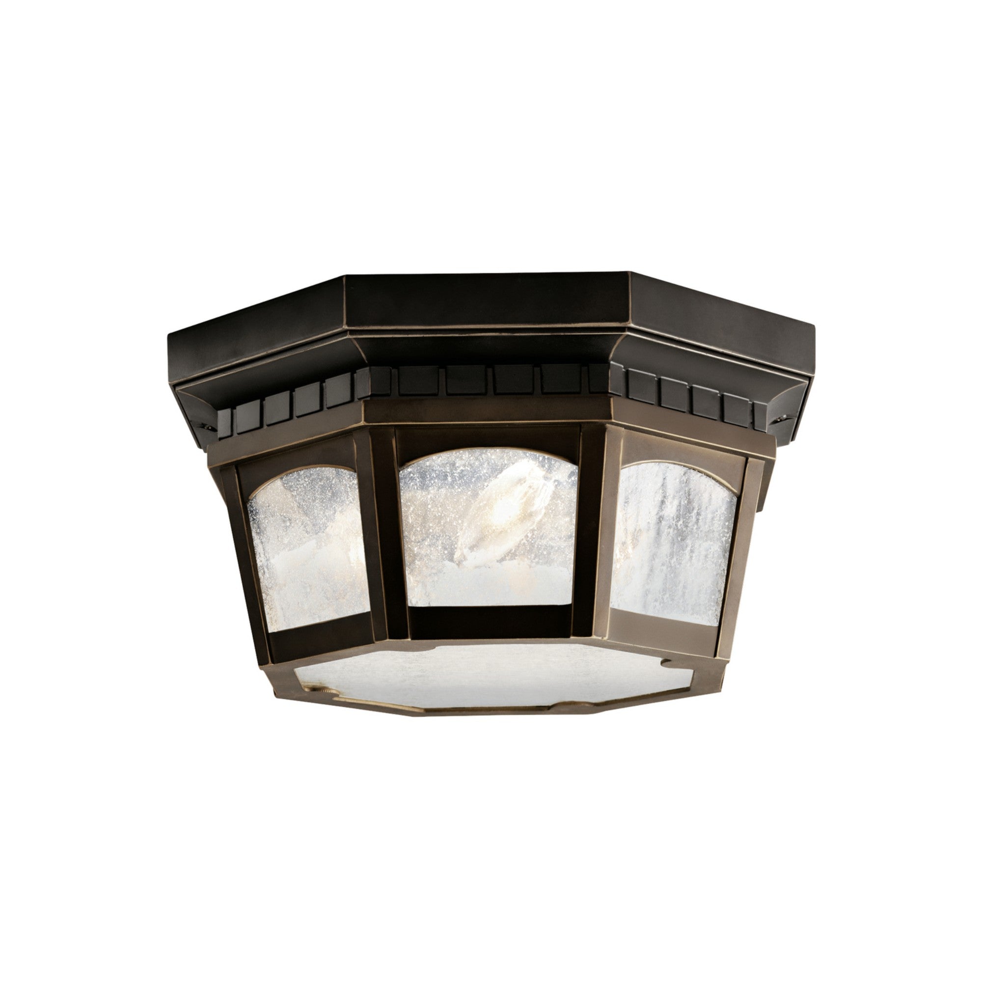 Courtyard 12" Outdoor Flush Mount Light - Bees Lighting