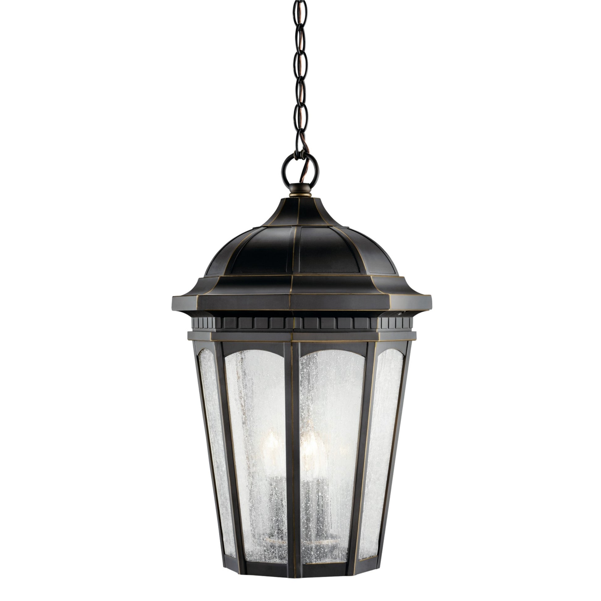 Courtyard 21" Outdoor Hanging Lantern - Bees Lighting
