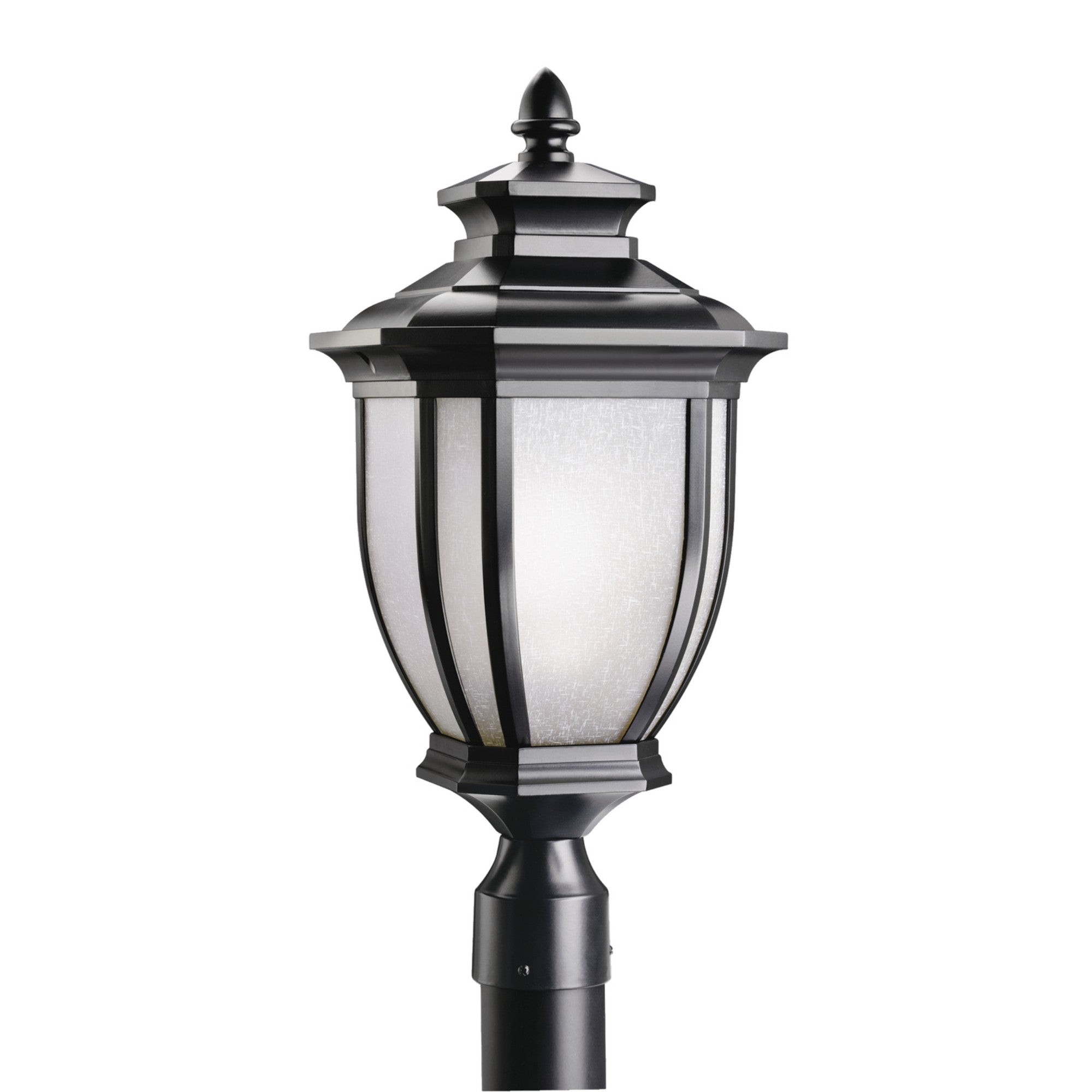 Salisbury 22" Outdoor Post Light, Black Finish - Bees Lighting