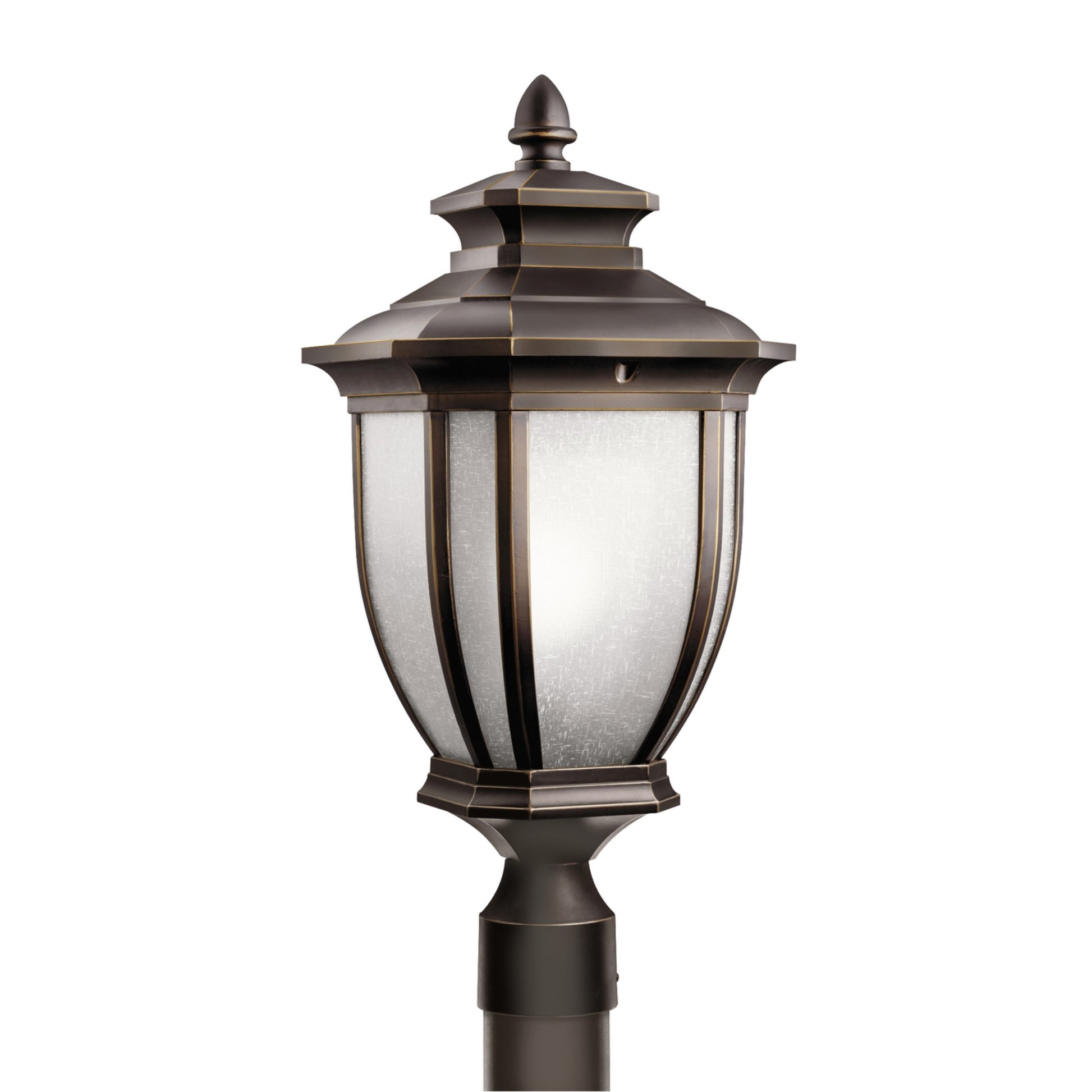 Salisbury 22" Outdoor Post Light, Rubbed Bronze Finish - Bees Lighting