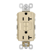 radiant 20A Tamper-Resistant Duplex Self-Test GFCI Receptacle - Bees Lighting