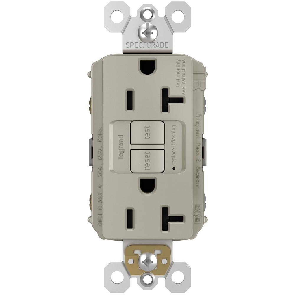 Radiant 20 Amp GFCI Outlet - Bees Lighting