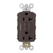 radiant 20A Tamper-Resistant Duplex Self-Test GFCI Receptacle - Bees Lighting