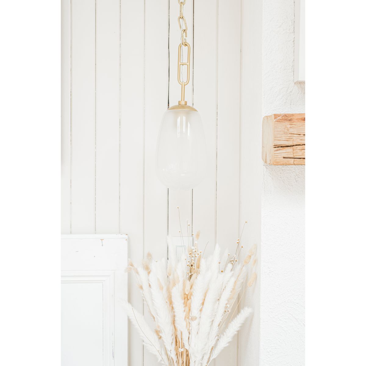 Bruckner 6 in. Pendant Light Brass Finish - Bees Lighting