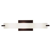 Tube 21" 3-Light Bath Vanity, Dark Restoration Bronze Finish - Bees Lighting