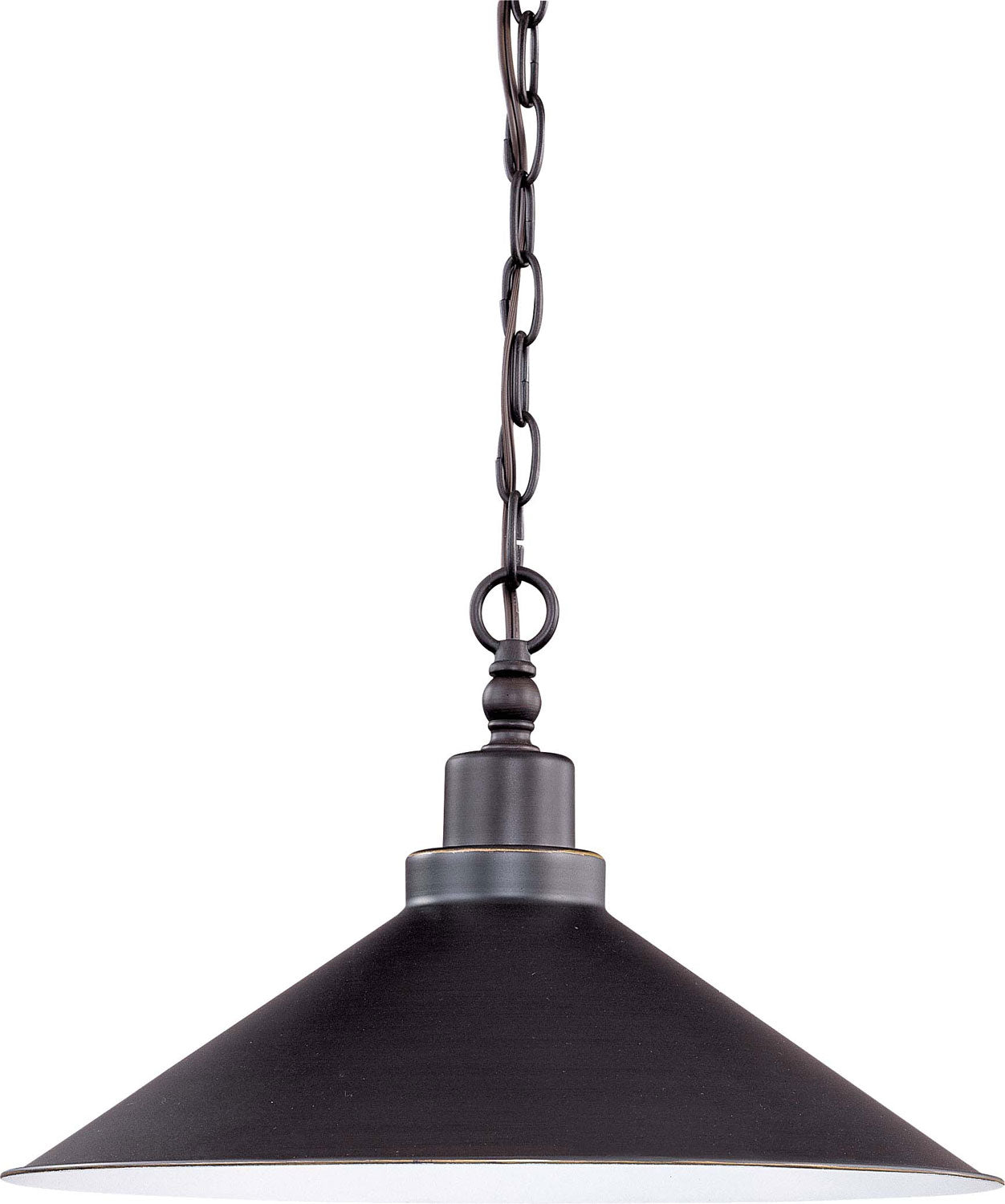 Bridgeview 16 in. Pendant Light Bronze Finish - Bees Lighting