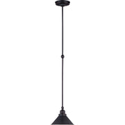 Bridgeview 9" Mini Pendant, Bronze Finish - Bees Lighting