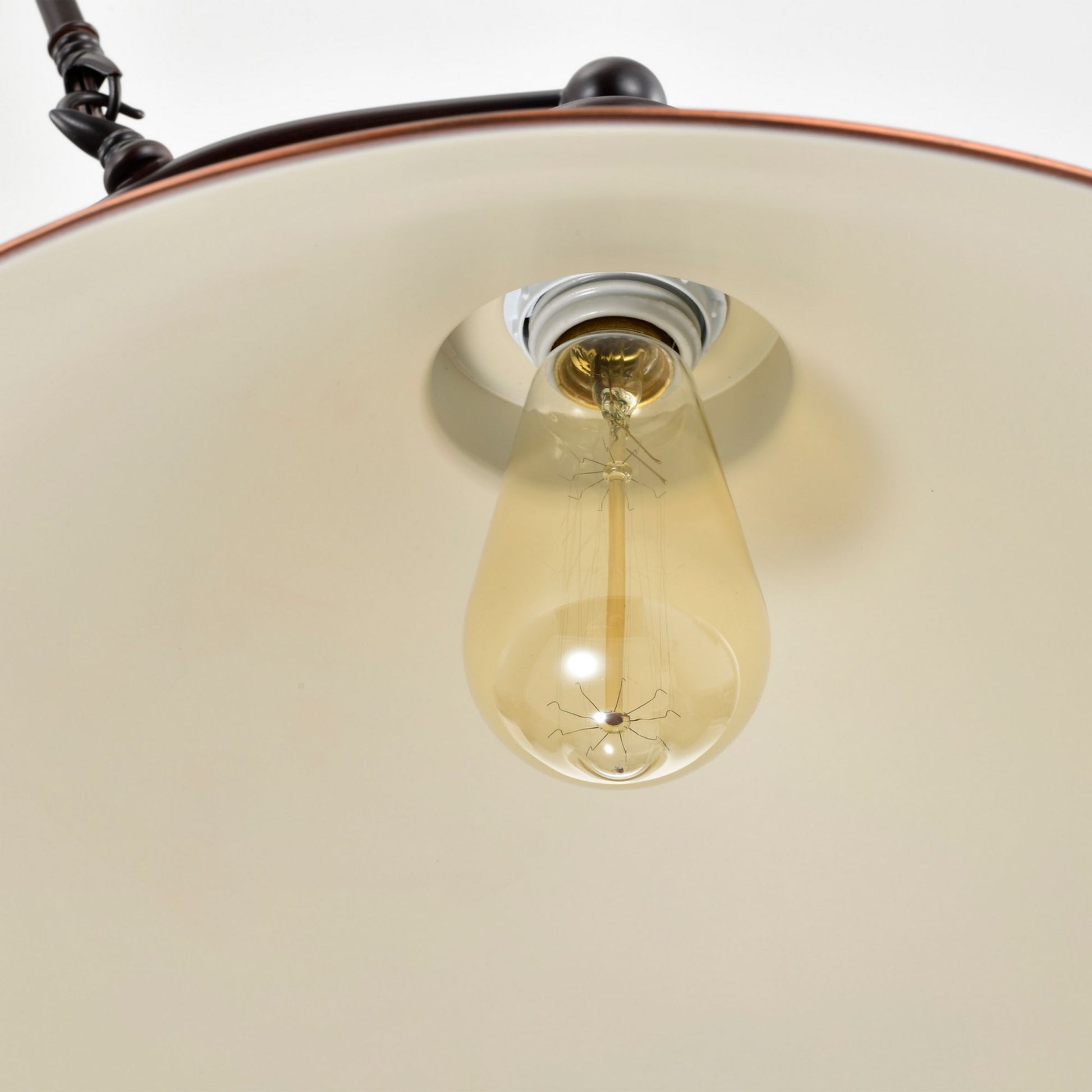 Bridgeview 40" 2 Lights Pendant, Bronze Finish - Bees Lighting