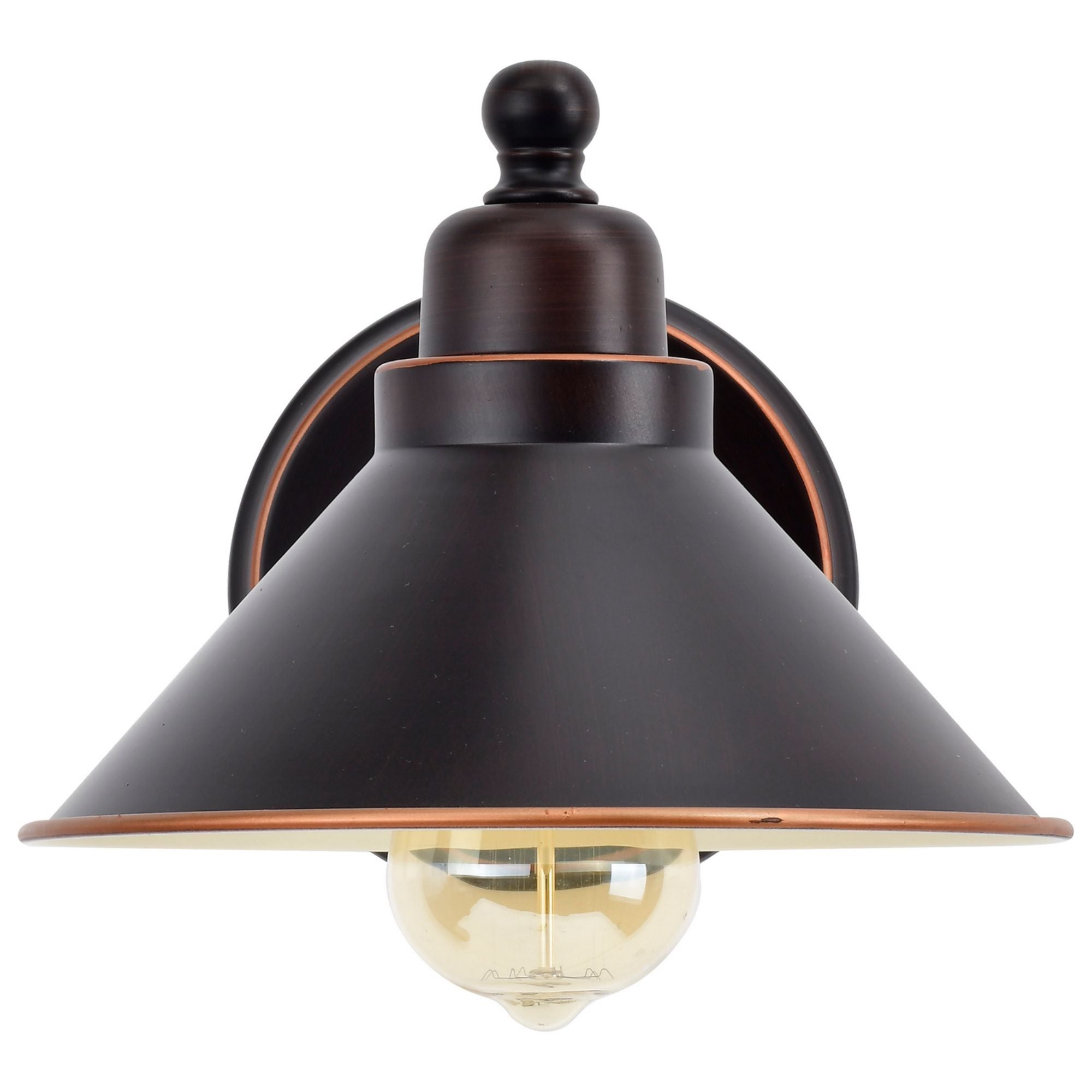 Bridgeview 9 In. Armed Sconce Bronze Finish
