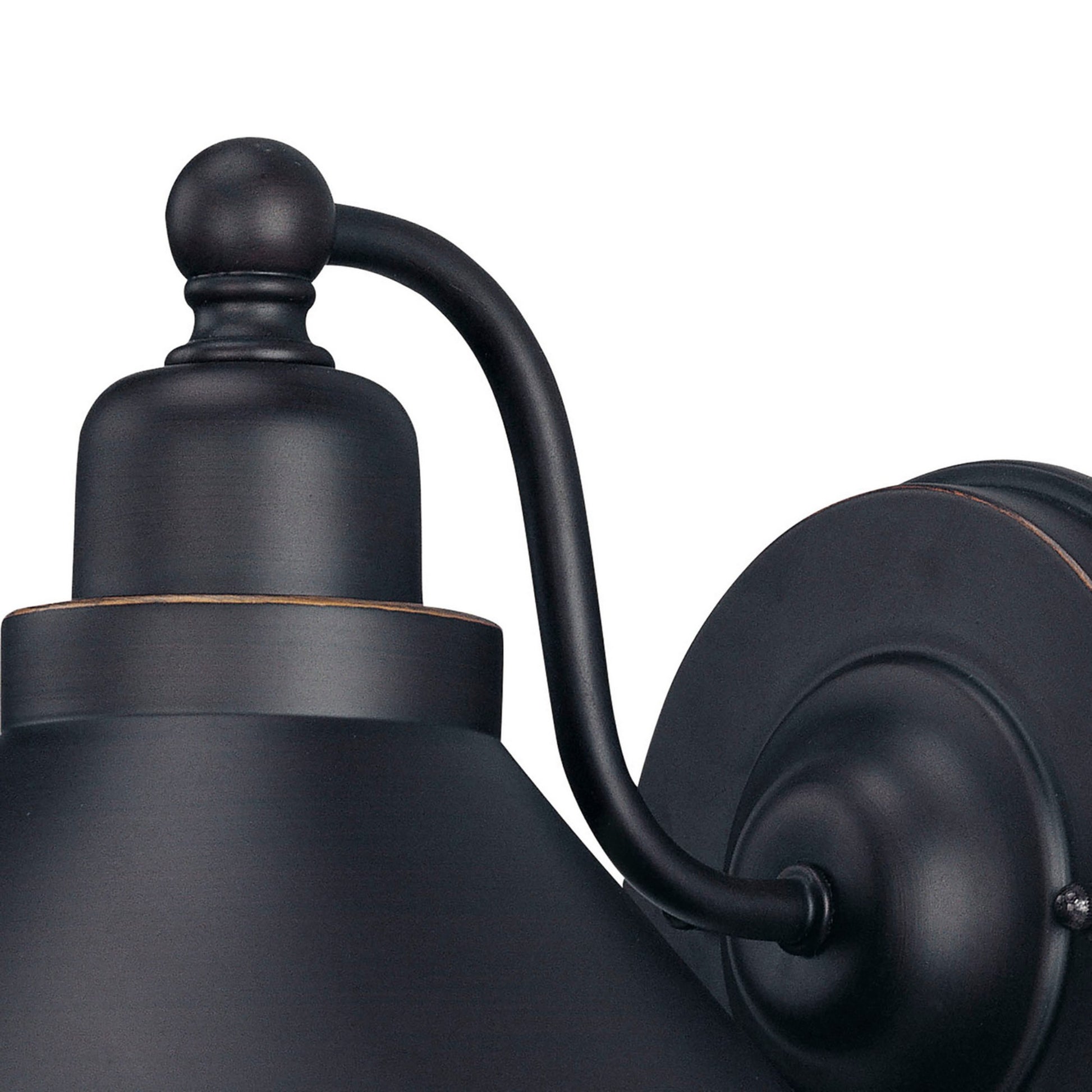 Bridgeview 9 In. Armed Sconce Bronze Finish - Bees Lighting