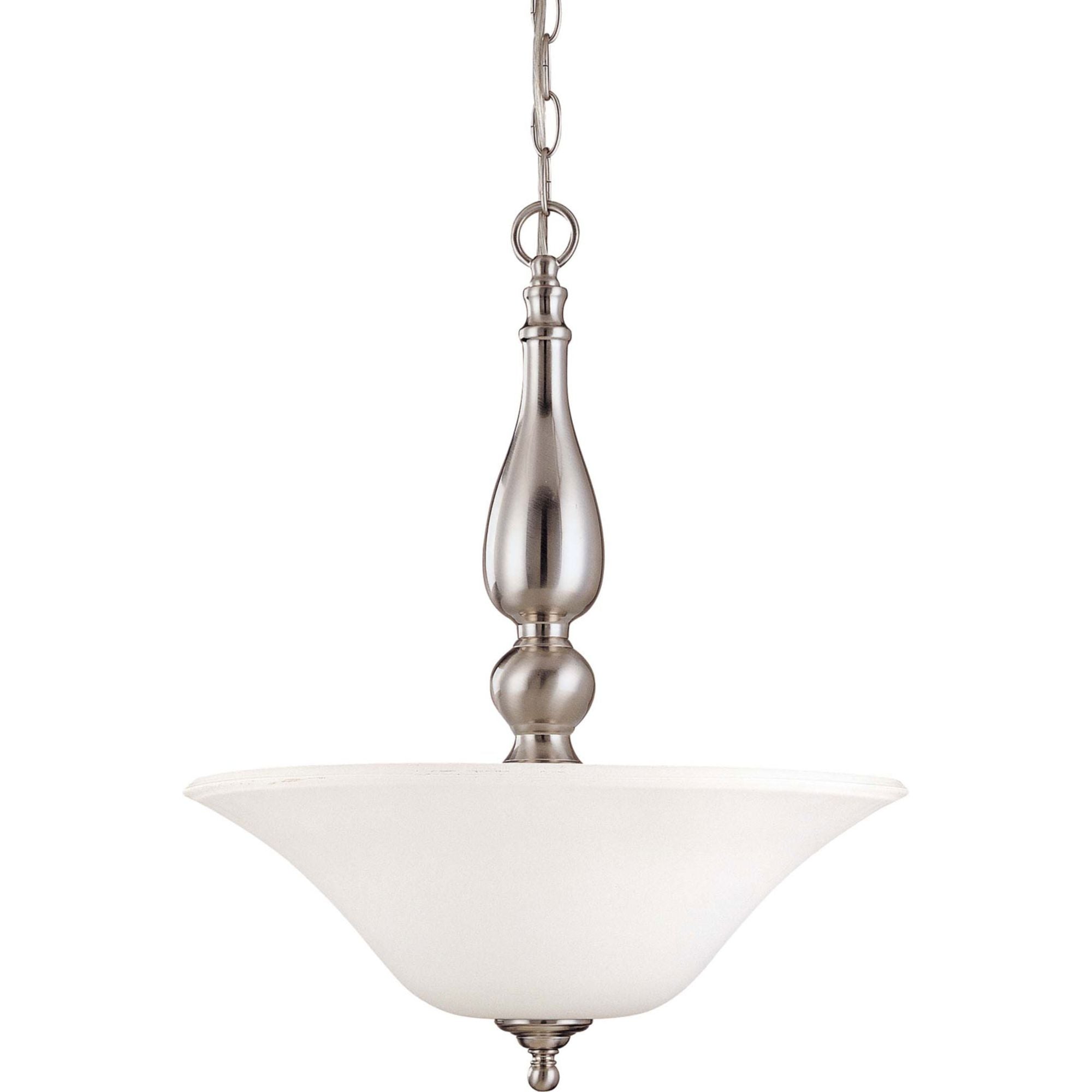 Dupont 20" 3-Light Pendant, Brushed Nickel Finish