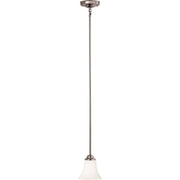 Dupont 8" Mini Pendant, Brushed Nickel Finish - Bees Lighting