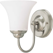 Dupont 8" Vanity, Brushed Nickel Finish - Bees Lighting