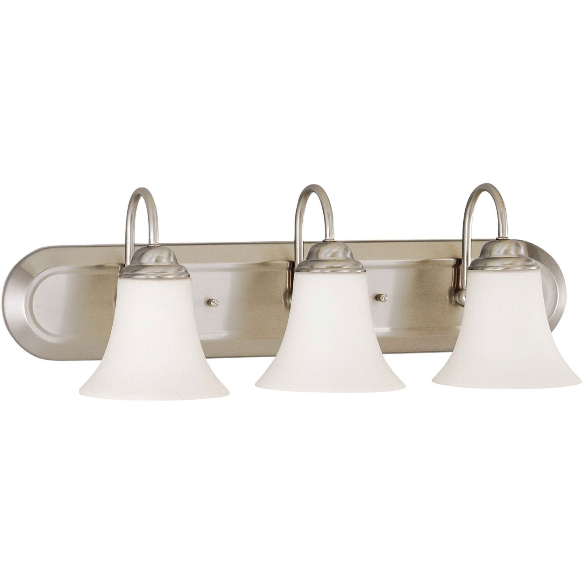 Dupont 24" 3-Light Vanity, Brushed Nickel Finish - Bees Lighting