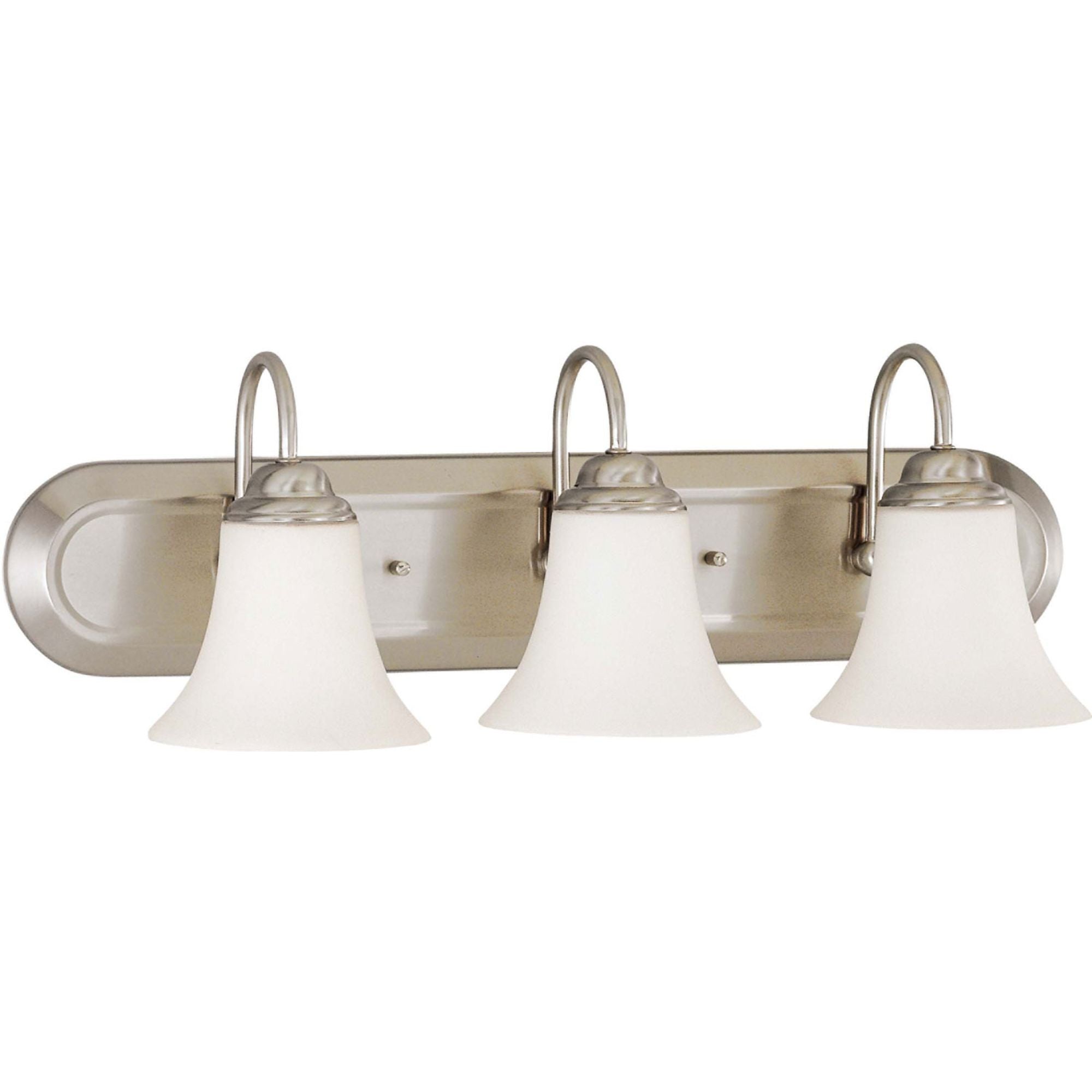 Dupont 24" 3-Light Vanity, Brushed Nickel Finish - Bees Lighting