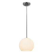 Nitrogen 9" Pendant, Brushed Steel Finish - Bees Lighting