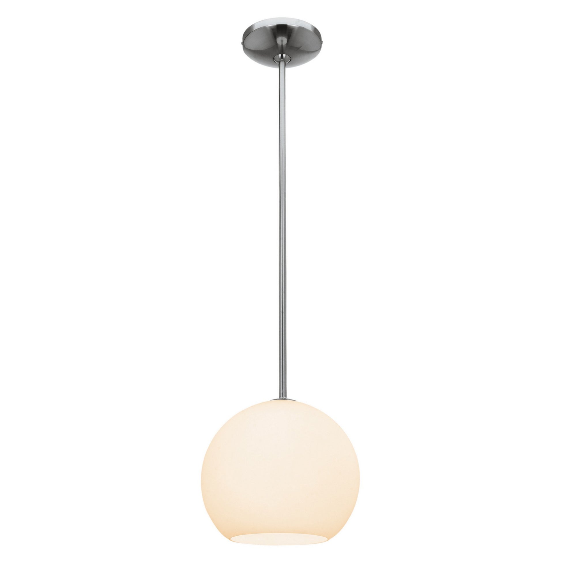 Nitrogen 9" Pendant, Brushed Steel Finish - Bees Lighting