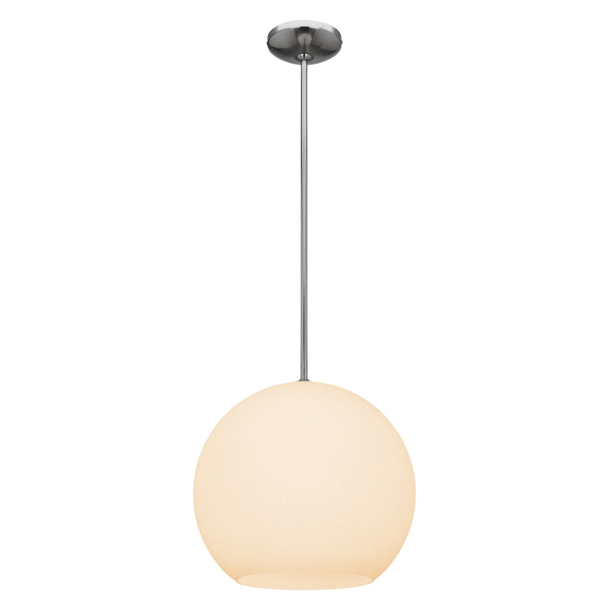 Nitrogen 14" Pendant, Brushed Steel Finish - Bees Lighting