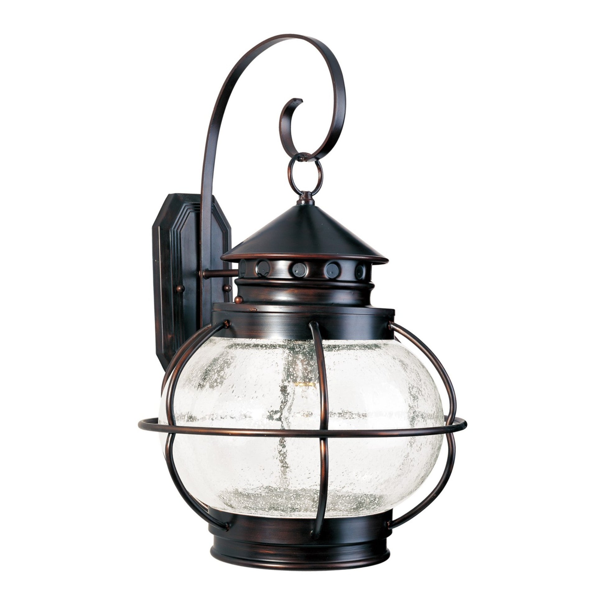 Portsmouth 23" Outdoor Wall Lantern, Oil Rubbed Bronze Finish - Bees Lighting